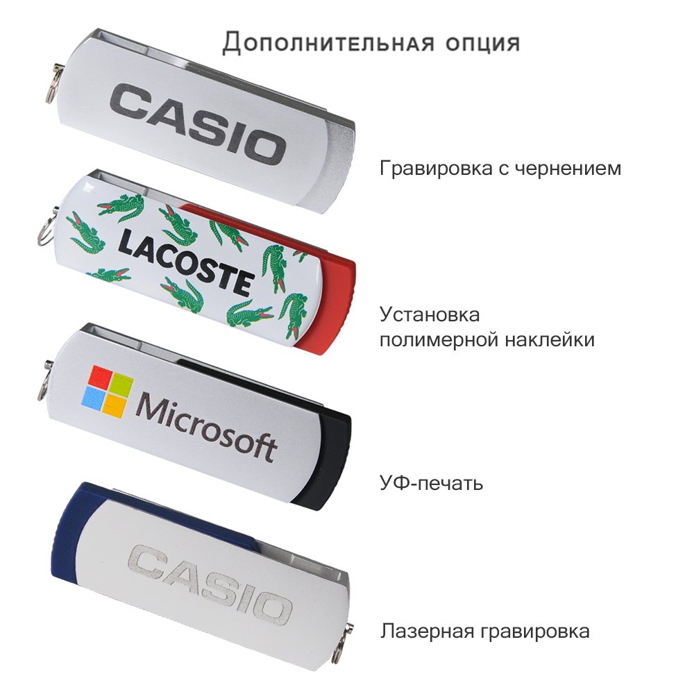 Каталог USB Флешка, Elegante, 16 Gb, красный, в подарочной упаковке от интернет-магазина «7 Сувениров»
