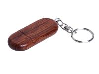 Каталог USB 2.0- флешка на 16 Гб овальной формы и колпачком с магнитом от интернет-магазина «7 Сувениров»