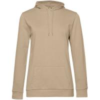 Каталог Толстовка с капюшоном женская Hoodie, бежевая от интернет-магазина «7 Сувениров»