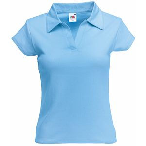 Поло женское LADY-FIT RIB POLO 220