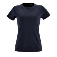 Каталог Футболка женская Imperial Fit Women, темно-синяя (кобальт) от интернет-магазина «7 Сувениров»