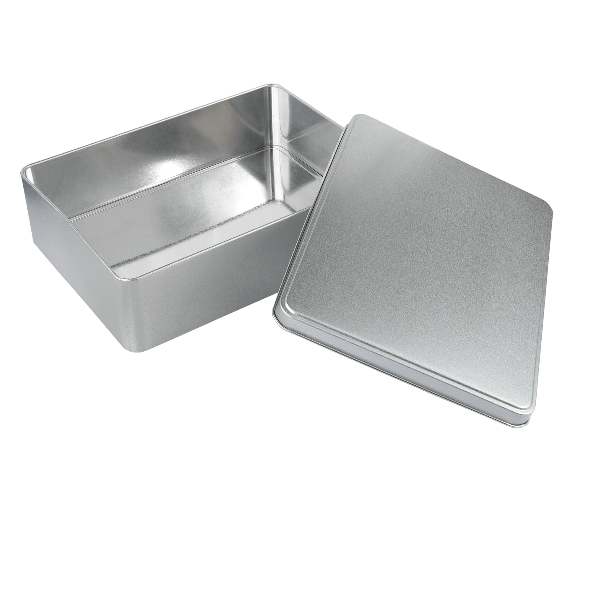 Коробка IRON, большая Серебристая 2091.06