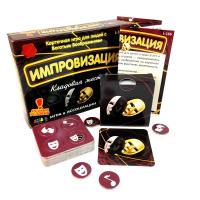 Каталог Карточная игра «Импровизация. Кладовая жестов» от интернет-магазина «7 Сувениров»