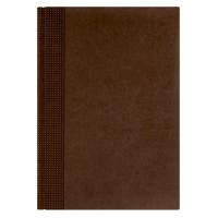 Каталог Недатированный ежедневник VELVET 650U (5451) 145x205 мм, без календаря, коричневый от интернет-магазина «7 Сувениров»
