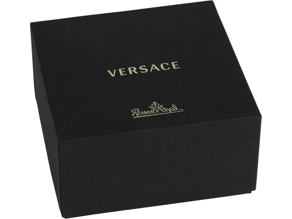 Новогодний колокольчик Versace Barocco, оранжевый/черный/золотистый