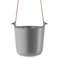 Каталог Горшок для растений Flowerpot, подвесной, серый от интернет-магазина «7 Сувениров»