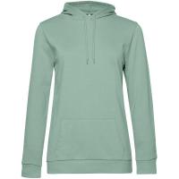 Каталог Толстовка с капюшоном женская Hoodie, серо-зеленая от интернет-магазина «7 Сувениров»