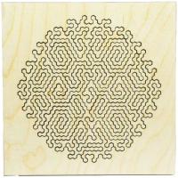 Каталог Фрактальный пазл Puzzliki Asterisk Hard от интернет-магазина «7 Сувениров»