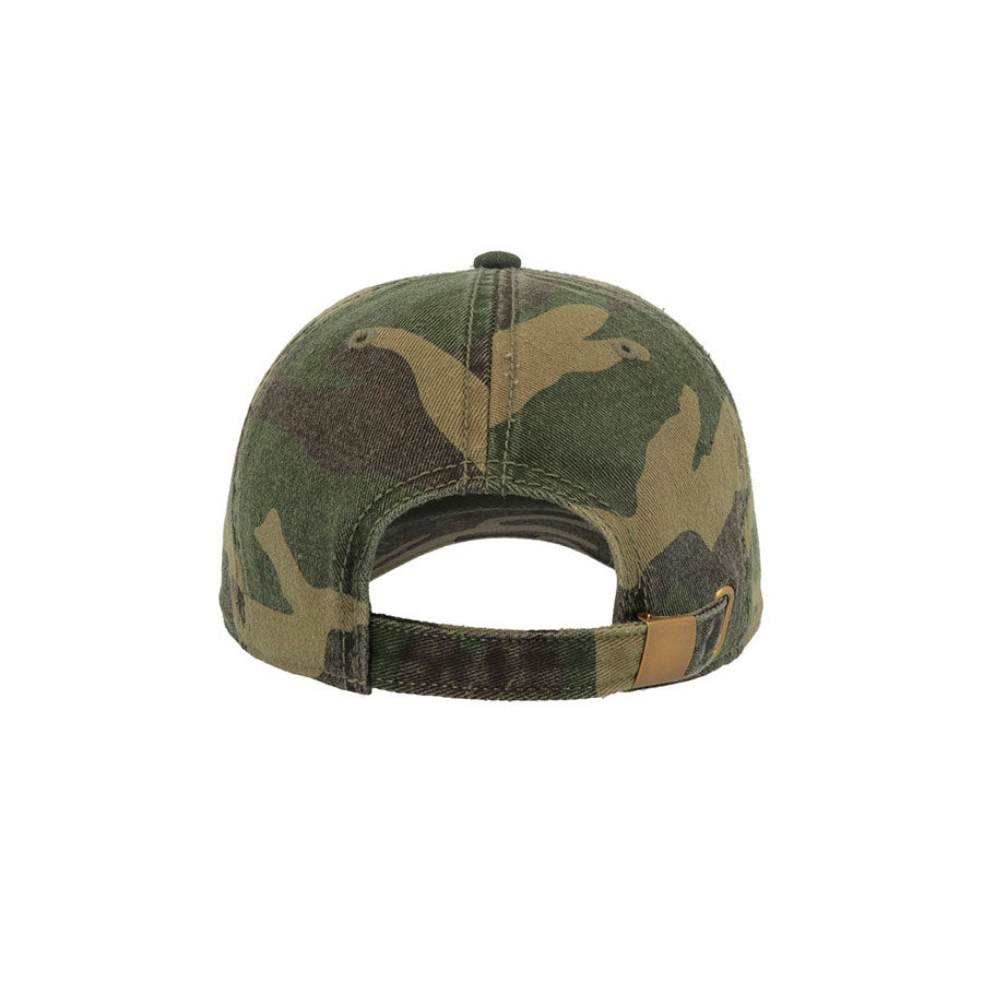Бейсболка DAD HAT, 6 клиньев,  металлическая застежка