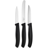 Каталог Набор кухонных ножей Victorinox Swiss Classic Paring, черный от интернет-магазина «7 Сувениров»