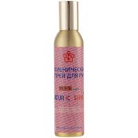 Каталог Гигиенический спрей для рук Nature Shine в металлическом флаконе, 100 мл, золотистый от интернет-магазина «7 Сувениров»