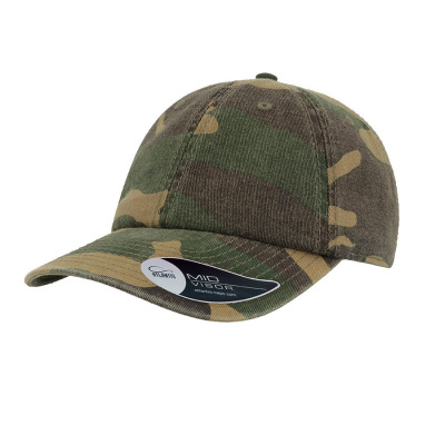 Бейсболка DAD HAT, 6 клиньев,  металлическая застежка