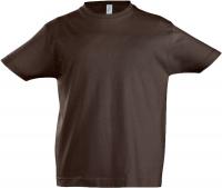 Каталог Футболка детская Imperial Kids, шоколадно-коричневая от интернет-магазина «7 Сувениров»