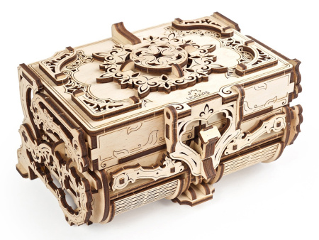 Каталог 3D-ПАЗЛ UGEARS Антикварная шкатулка от интернет-магазина «7 Сувениров»