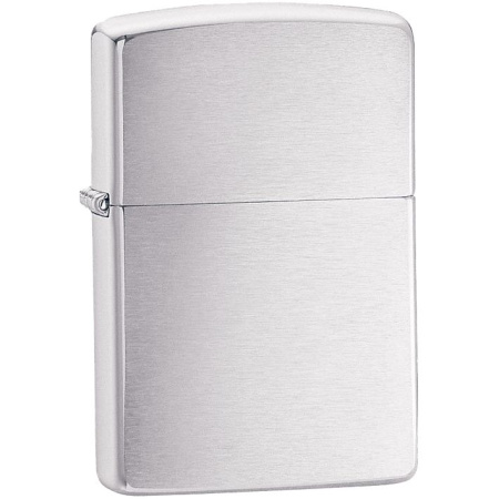 Каталог Зажигалка Zippo Armor Brushed, матовая серебристая от интернет-магазина «7 Сувениров»