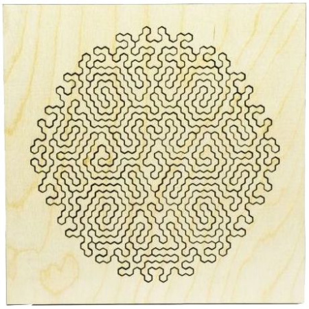 Каталог Фрактальный пазл Puzzliki Asterisk Hard от интернет-магазина «7 Сувениров»