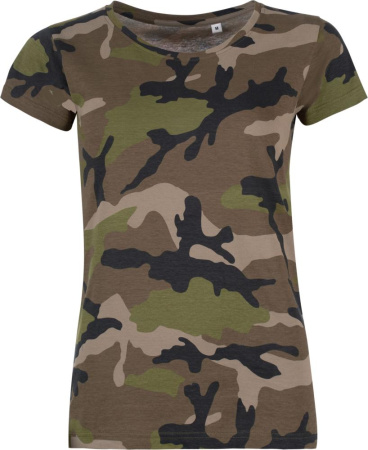 Каталог Футболка женская Camo Women 150 камуфляж от интернет-магазина «7 Сувениров»