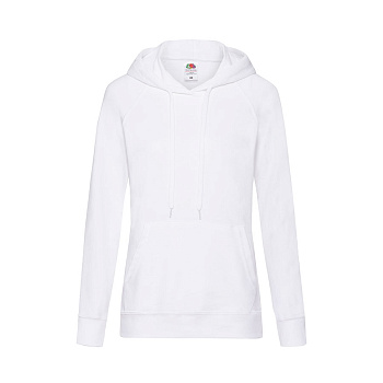 Каталог Толстовка женская без начеса LIGHTWEIGH HOODED SWEAT 240 от интернет-магазина «7 Сувениров»