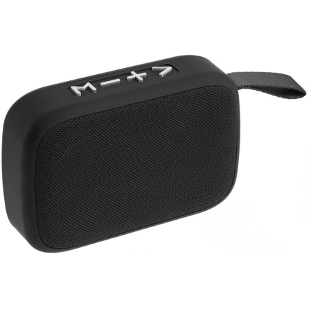 Каталог Беспроводная колонка Borsetta, черная от интернет-магазина «7 Сувениров»