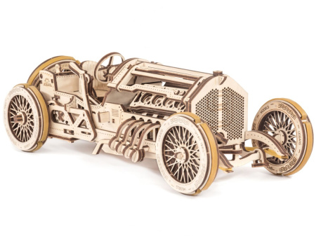 Каталог 3D-ПАЗЛ UGEARS Спорткар U-9 Гран-при от интернет-магазина «7 Сувениров»