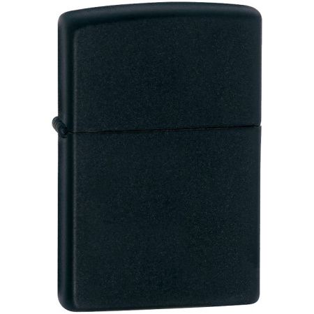 Каталог Зажигалка Zippo Classic Matte, матовая черная от интернет-магазина «7 Сувениров»