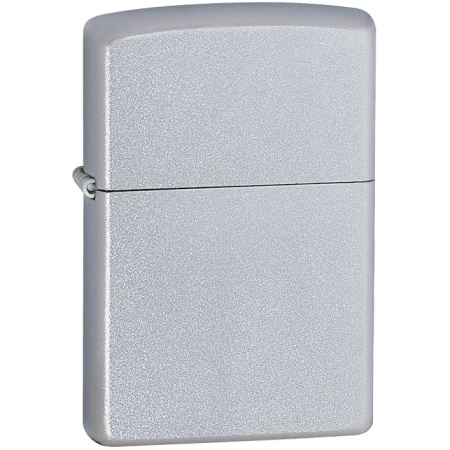 Каталог Зажигалка Zippo Classic Satin, серебристая от интернет-магазина «7 Сувениров»